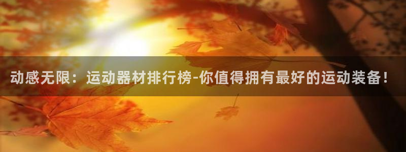 fb体育开户：动感无限：运动器材排行榜-你值得拥有最好的运动